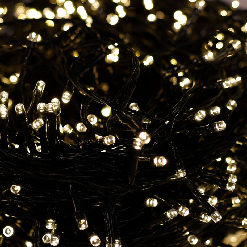 String Fairy Christmas Lights Multifunction Warm White Outdoor 400 LED - 42m by Wensum