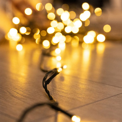 String Fairy Christmas Lights Multifunction Warm White Outdoor 400 LED - 42m by Wensum
