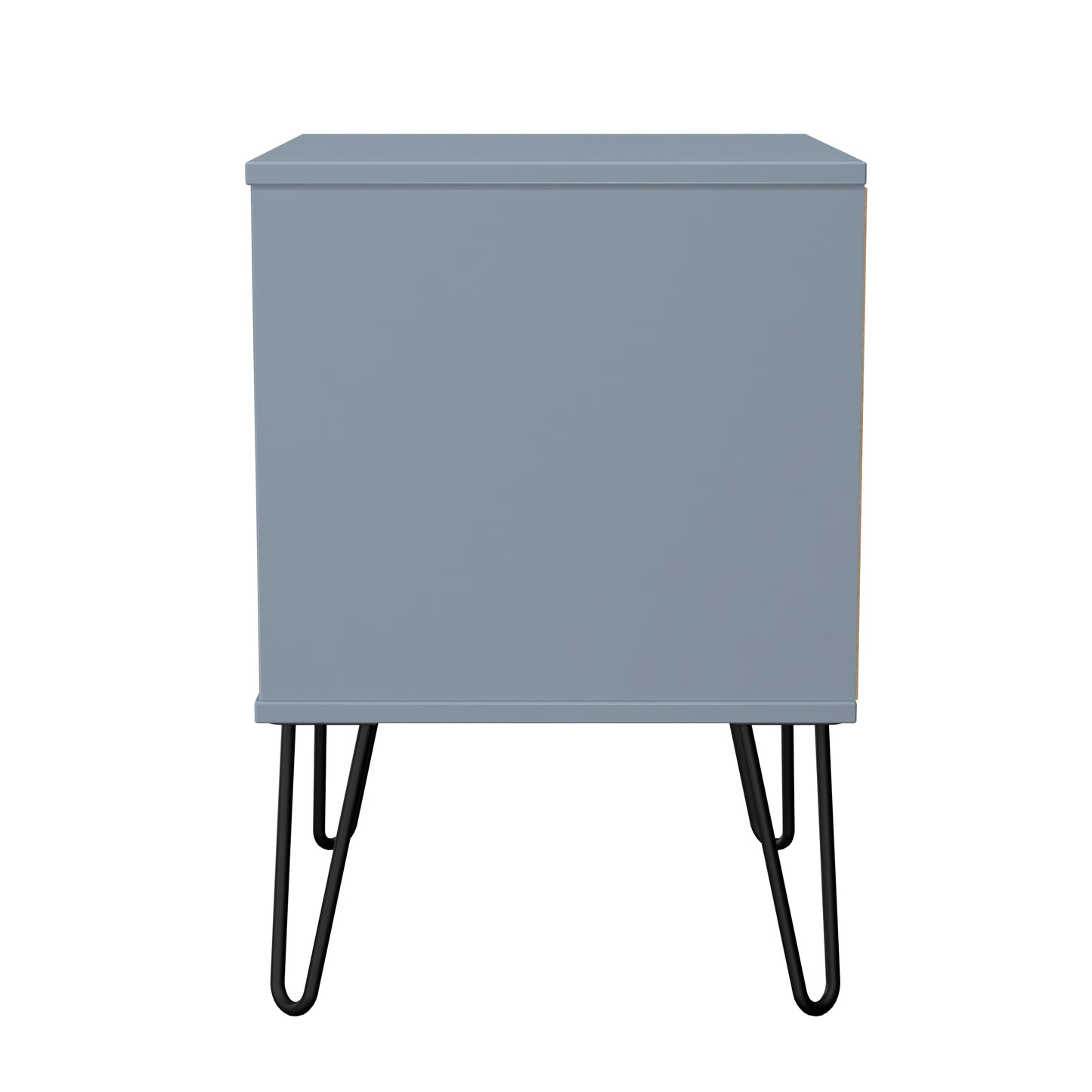 Harlequin Bedside Table Light Blue 2 Drawers 60cm