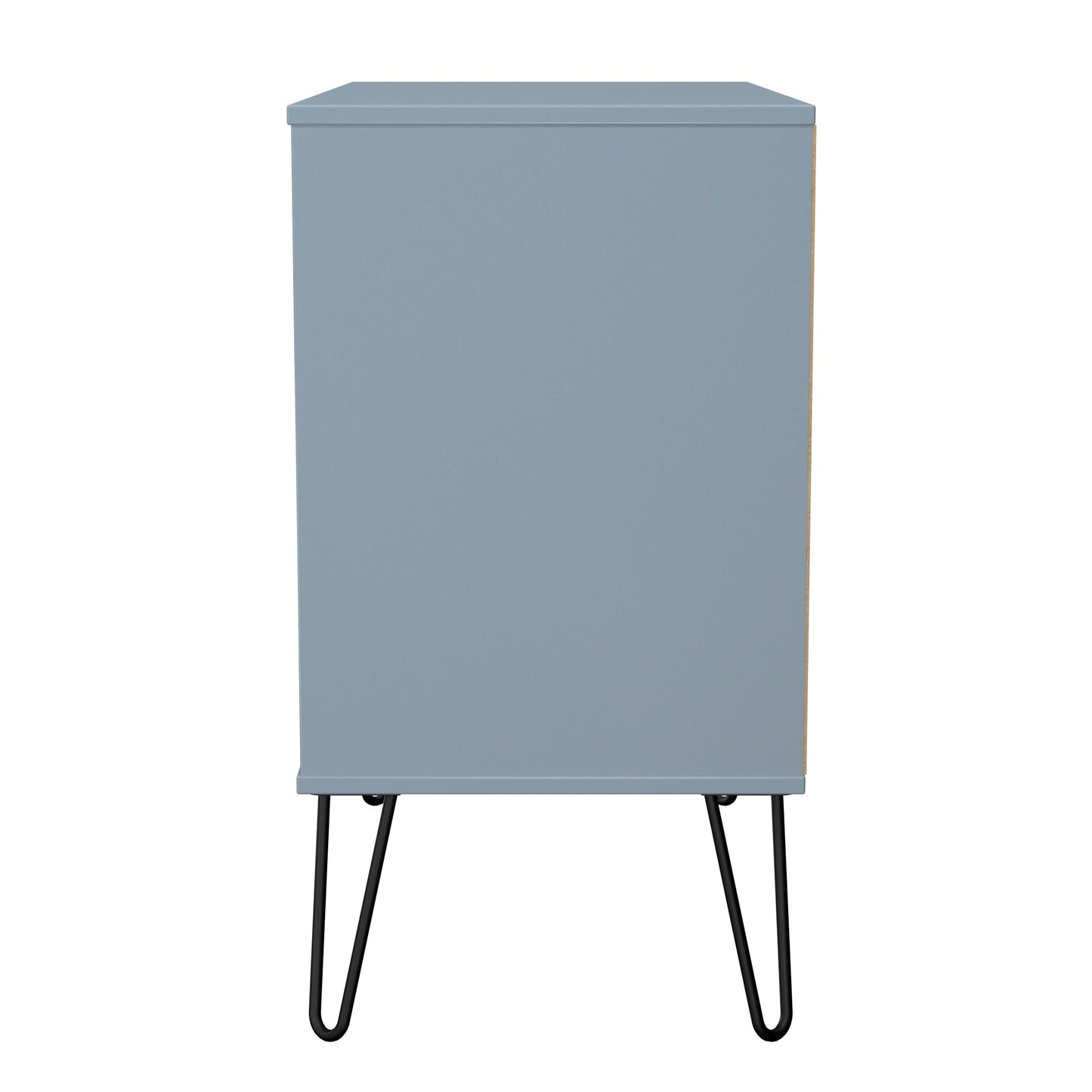 Harlequin Chest of Drawers Light Blue 3 Drawers 77cm
