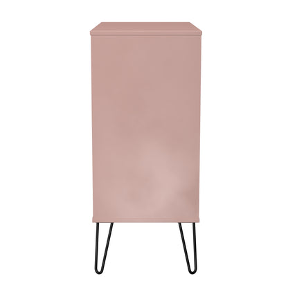 Harlequin Chest of Drawers Pink 4 Drawers 93cm