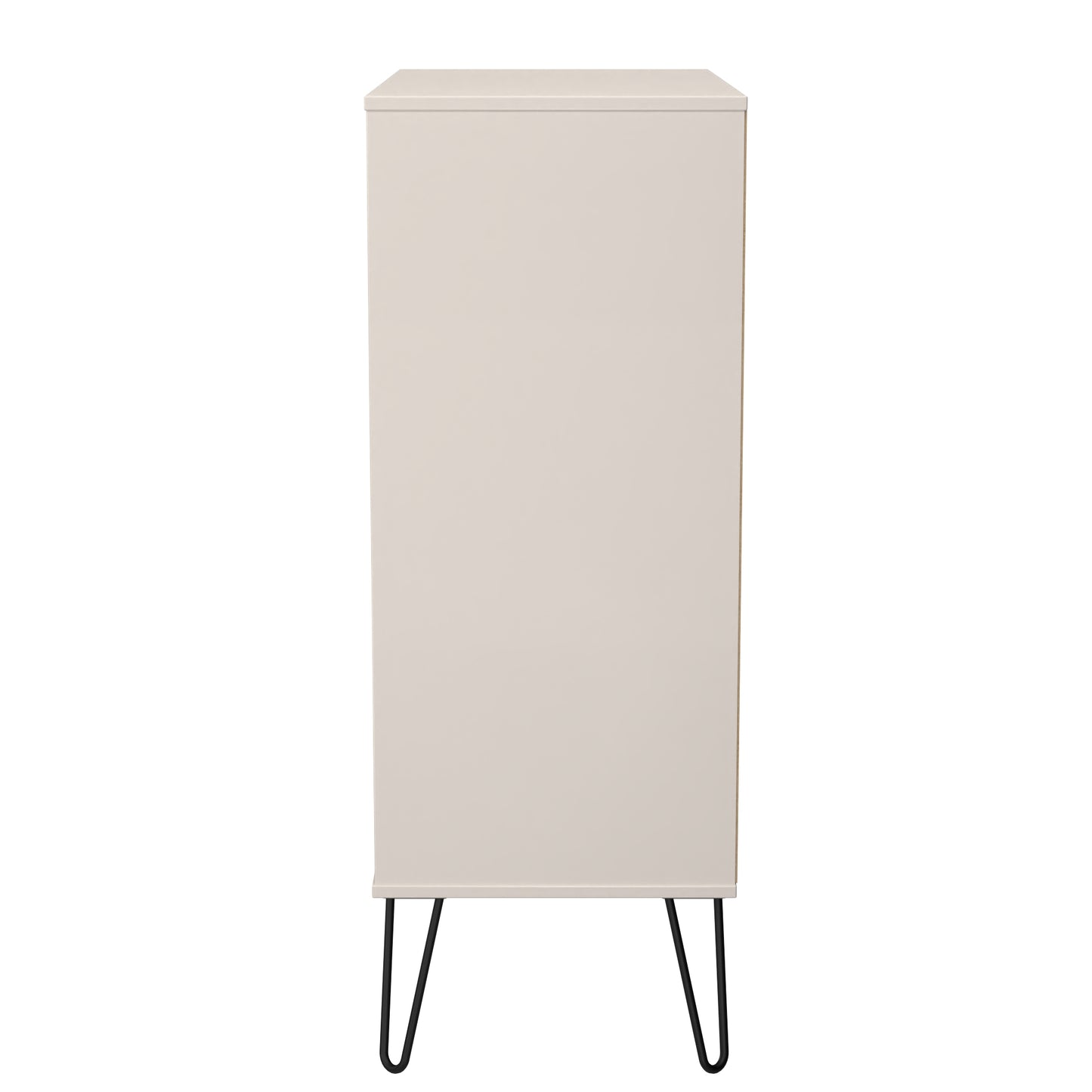 Harlequin Tall Chest of Drawers Off-White 5 Drawers 109cm