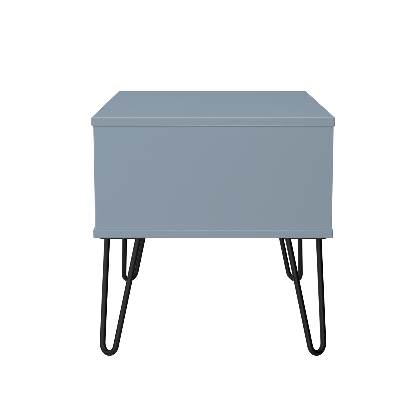 Harlequin Side Table Light Blue 1 Drawer 58cm