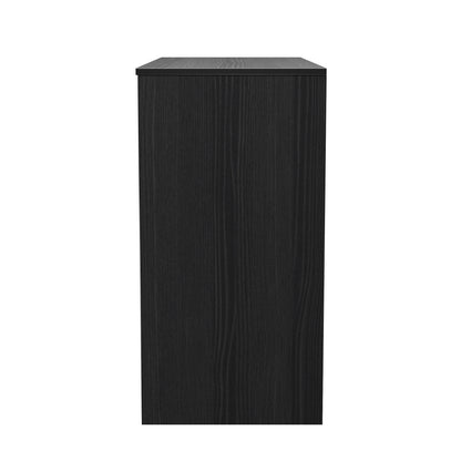 Harlequin Desk Black 4 Drawers 97cm