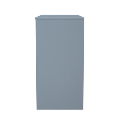 Harlequin Desk Light Blue 4 Drawers 97cm