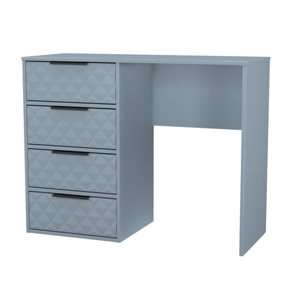 Harlequin Desk Light Blue 4 Drawers 97cm