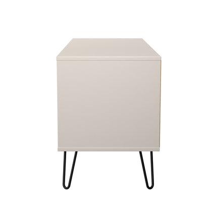 Harlequin Large Chest of Drawers Off-White 4 Drawers 115cm