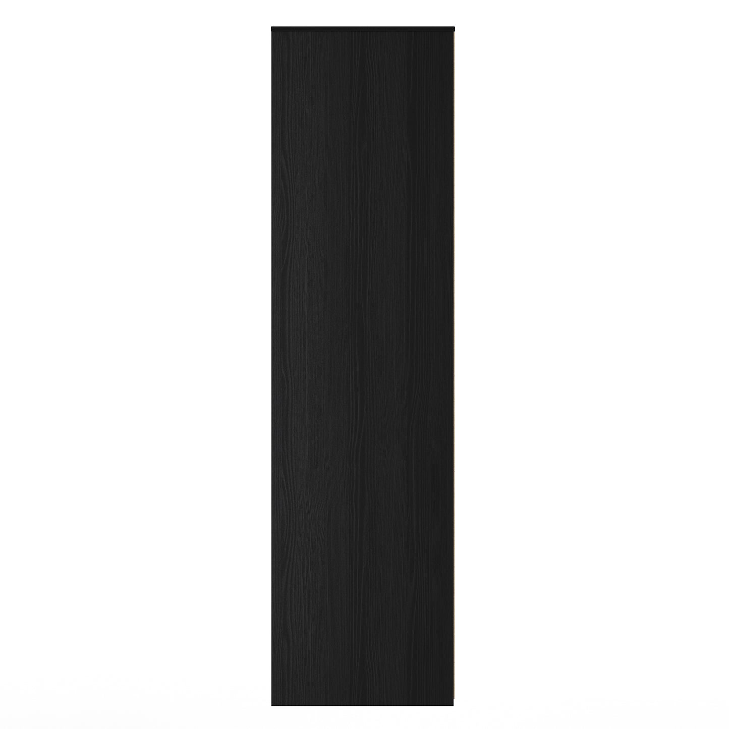 Harlequin Tall Wardrobe Black 1 Shelf 197cm