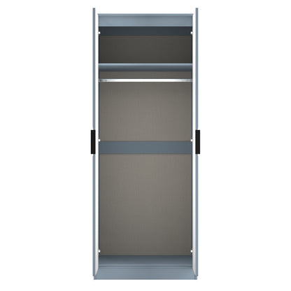 Harlequin Tall Wardrobe Light Blue 1 Shelf 197cm