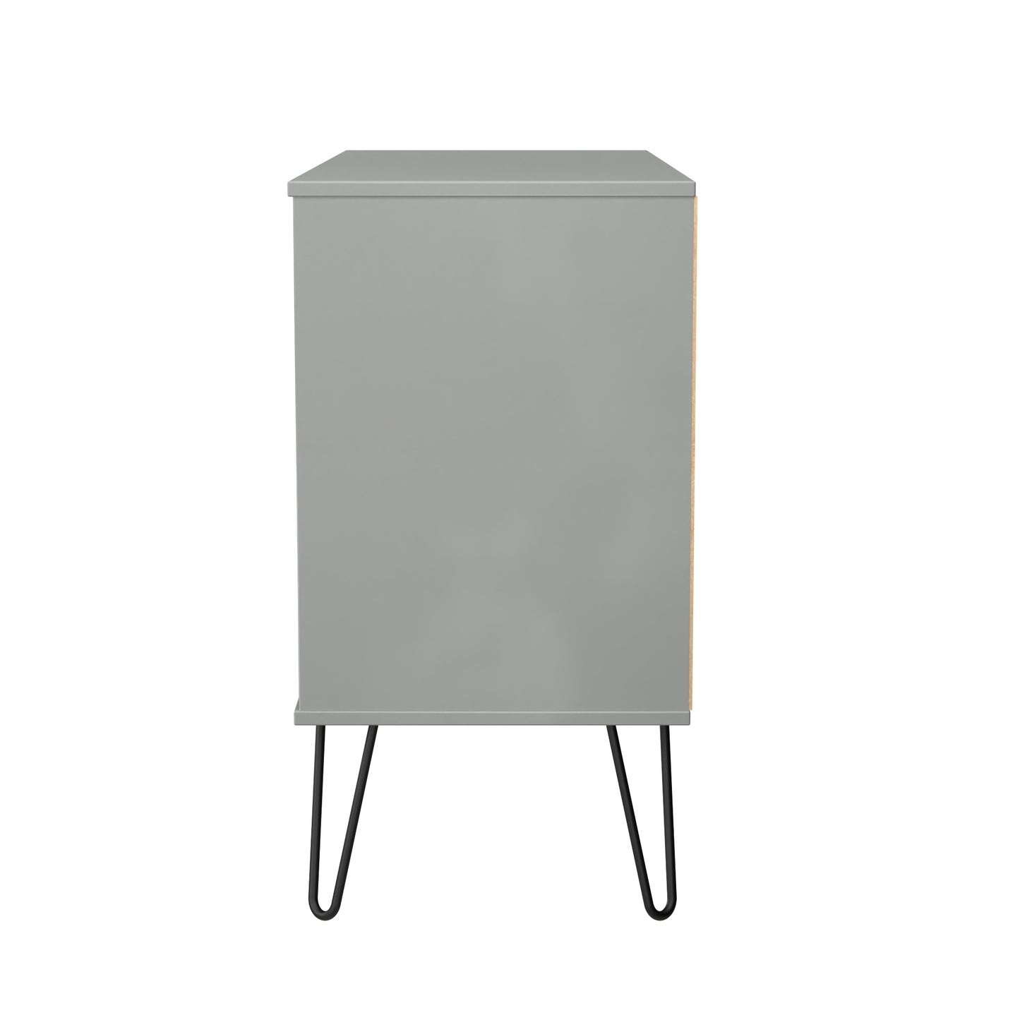 Harlequin TV Unit Grey 2 Shelves 3 Drawers 97cm