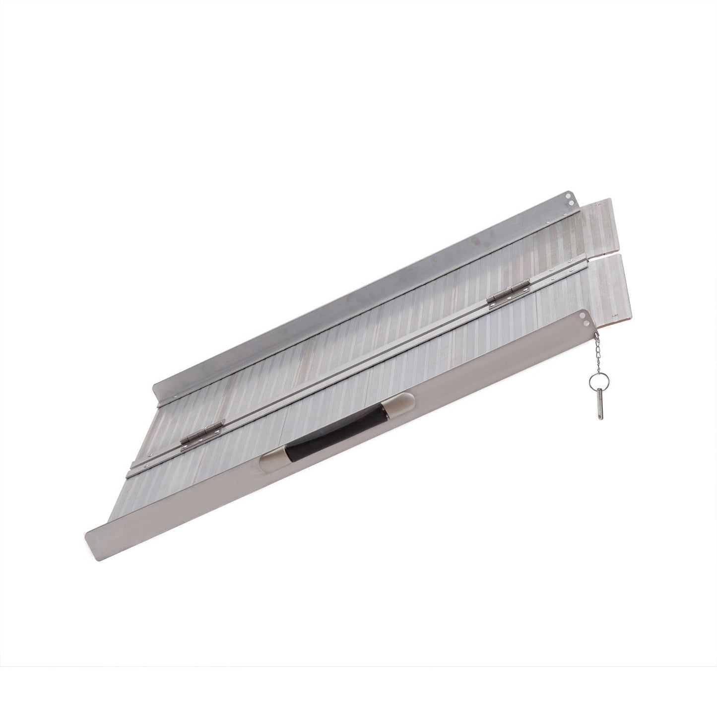 Folding Aluminum Ramp Wheelchairs/Scooters/Pet Mobility Ramp W/Handle 38.5"