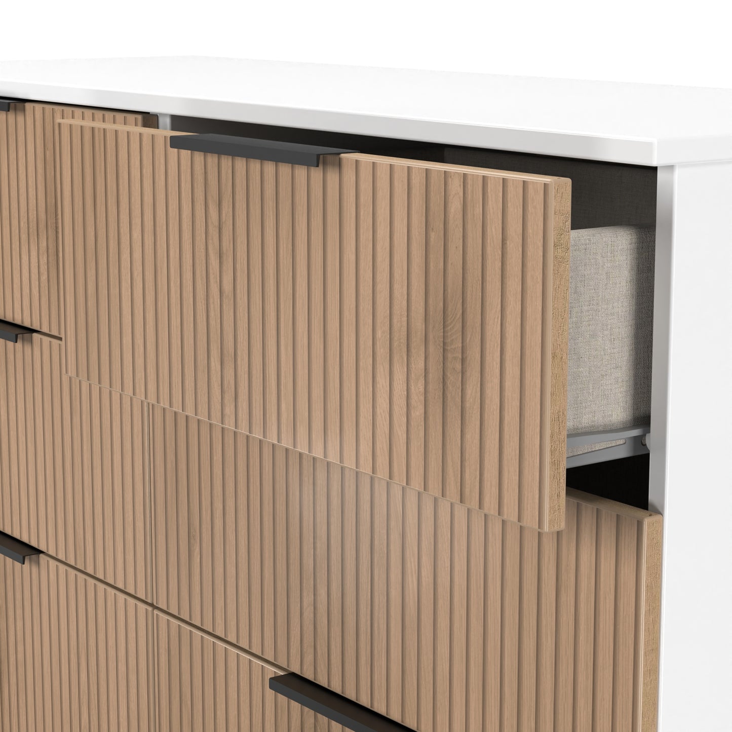 Java Large Chest of Drawers Not Applicable 6 Drawers 110cm