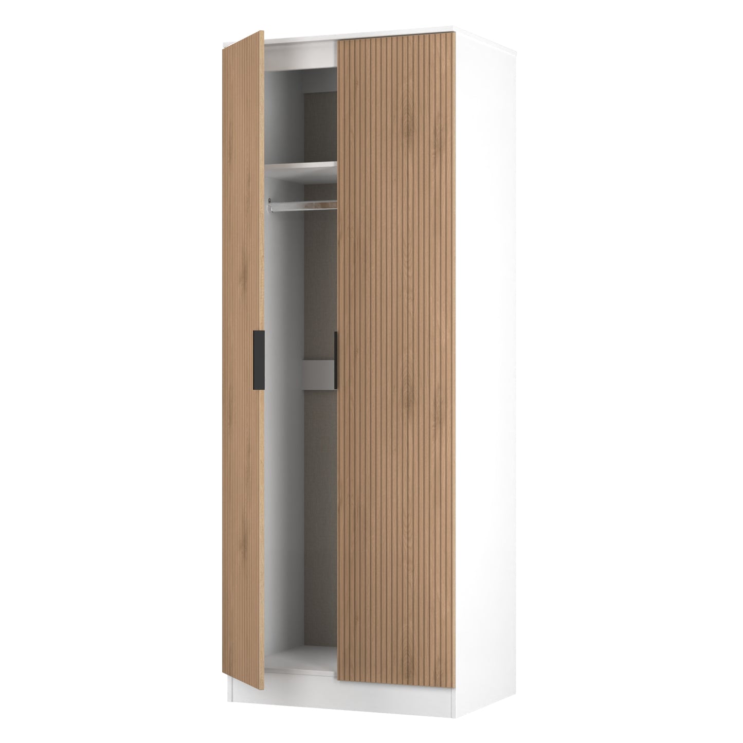 Java Tall Wardrobe Not Applicable 2 Doors 1 Shelf 196cm