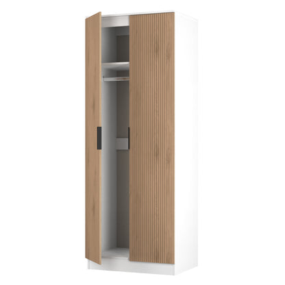 Java Tall Wardrobe Not Applicable 2 Doors 1 Shelf 196cm