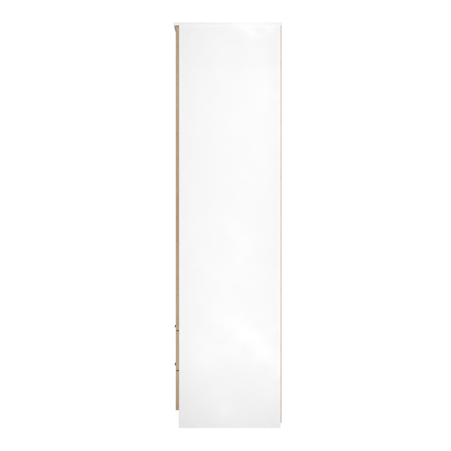 Java Tall Mirror Wardrobe Not Applicable 2 Doors 2 Drawers 196cm