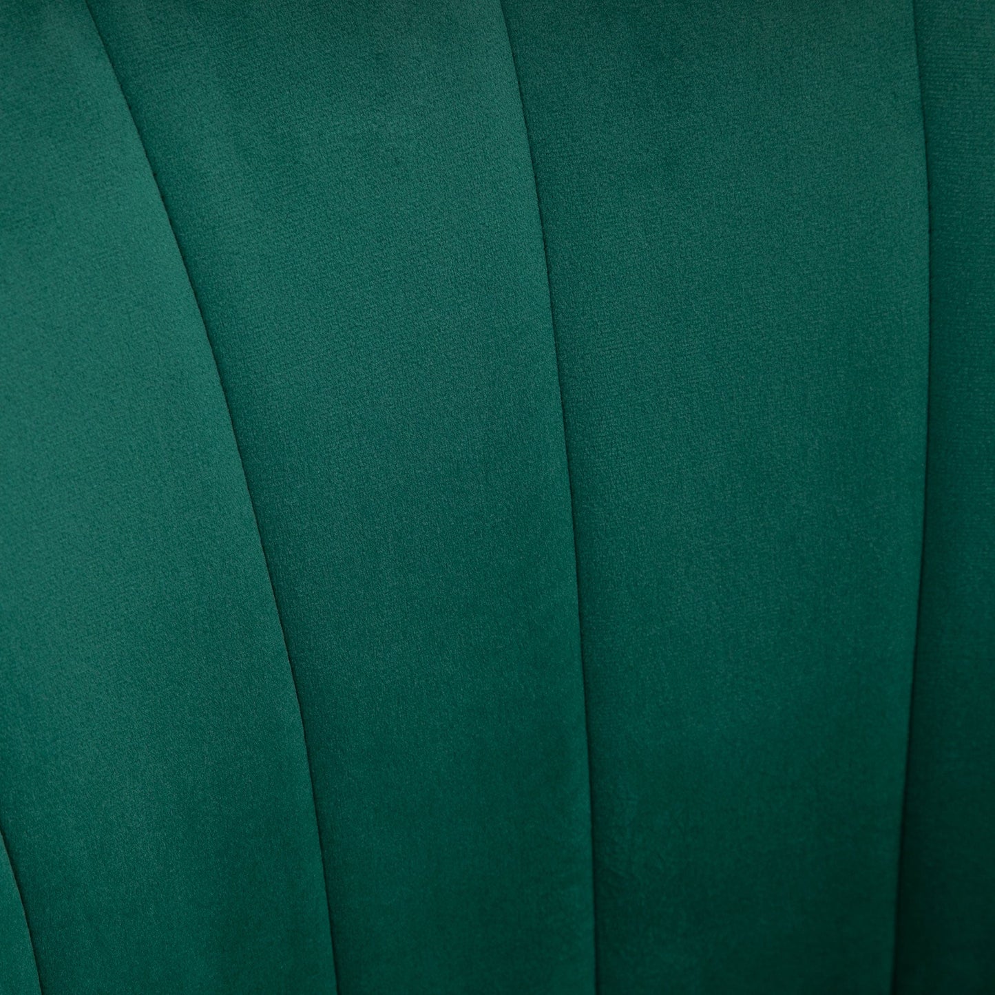 Velvet-Feel Shell Luxe Accent Chair