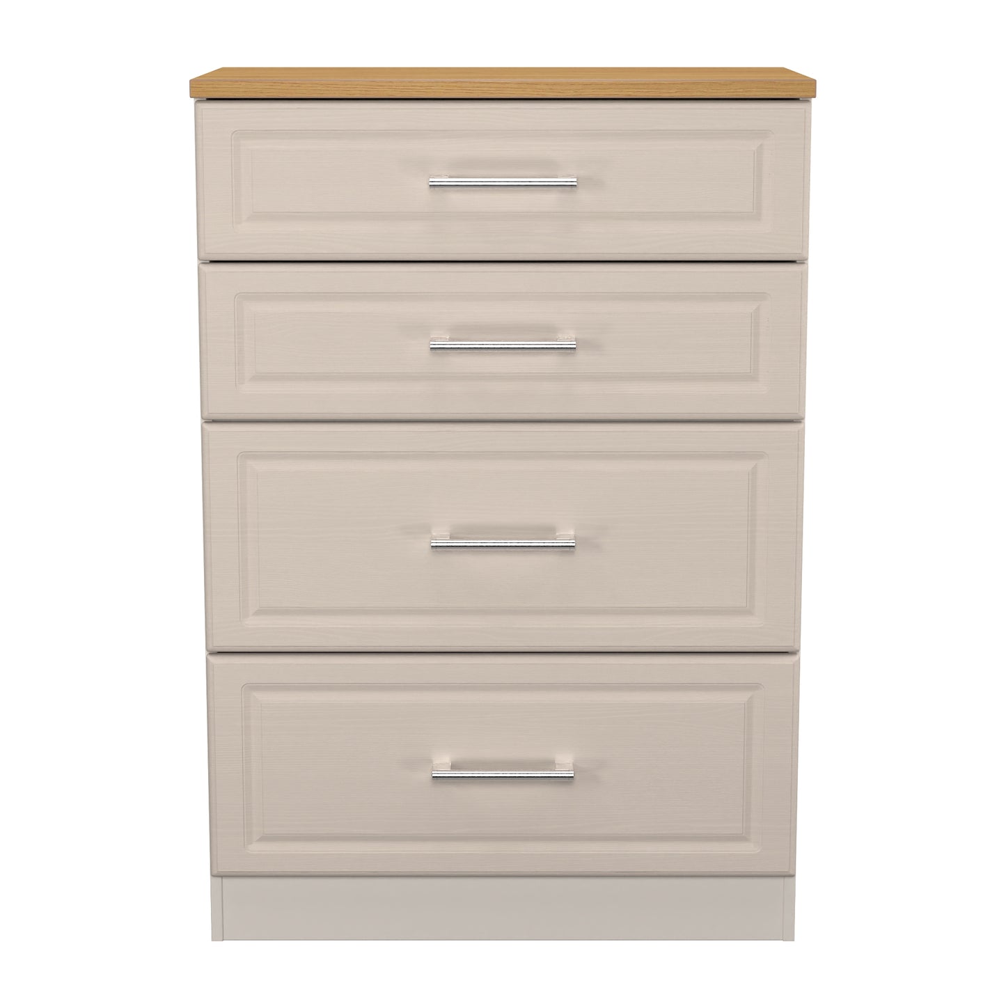 Kent Tall Chest of Drawers Off-White 4 Drawers 108cm