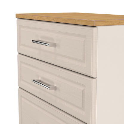 Kent Tall Chest of Drawers Off-White 4 Drawers 108cm