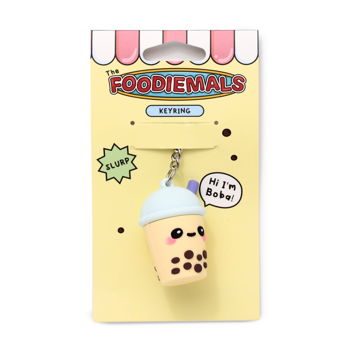 Foodiemals Boba The Bubble Tea 3D Keyring
