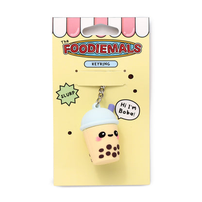 Foodiemals Boba The Bubble Tea 3D Keyring