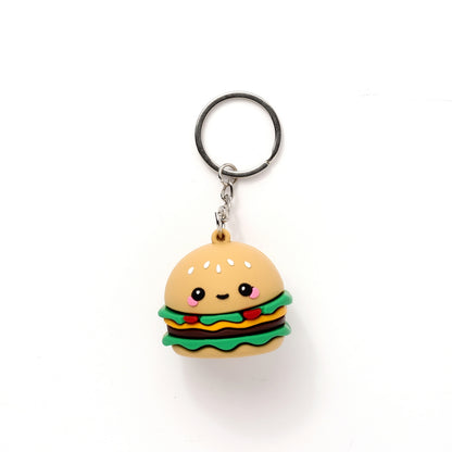 Foodiemals Hammy The Burger 3D Keyring