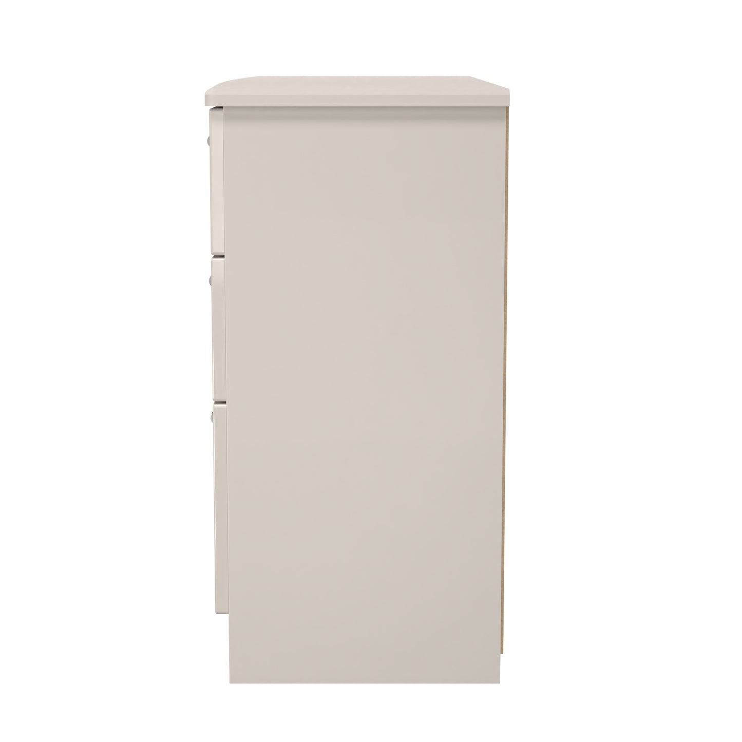 Knightsbridge Large Chest of Drawers Off-White 6 Drawers 112cm