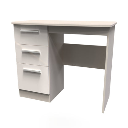 Knightsbridge Desk Off-White 3 Drawers 93cm