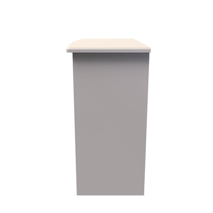 Knightsbridge Desk Off-White 3 Drawers 93cm