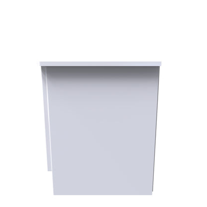 Knightsbridge TV Unit White 2 Doors 77cm