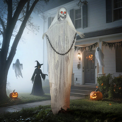 Animated Grim Reaper Halloween Decoration - 183cm