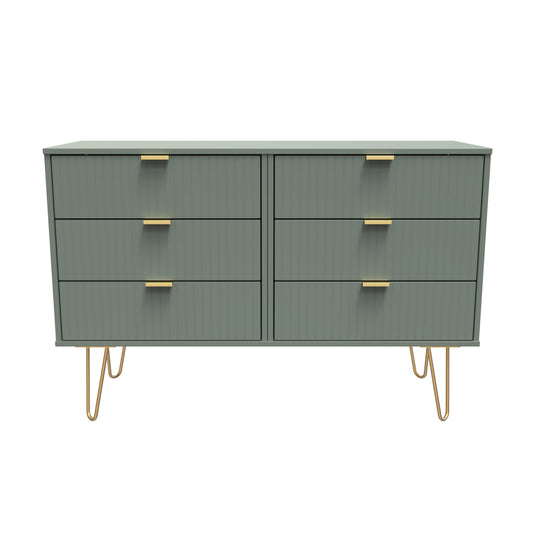 Linear Large Chest of Drawers Not Applicable 6 Drawers 115cm