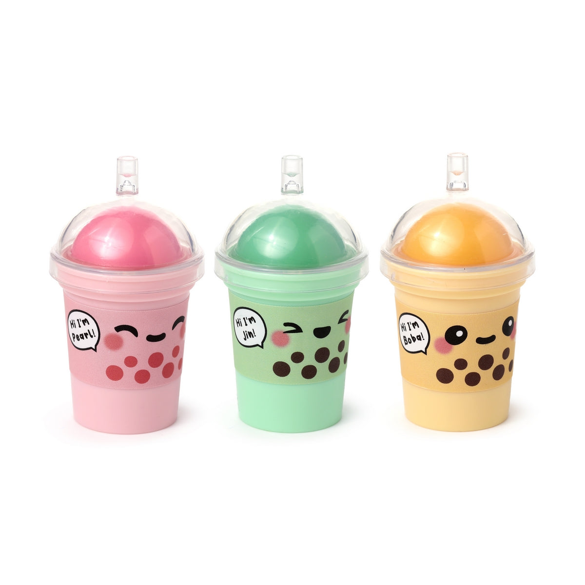 Foodiemals Lip Balm Bubble Tea Design 6.5cm - Assorted