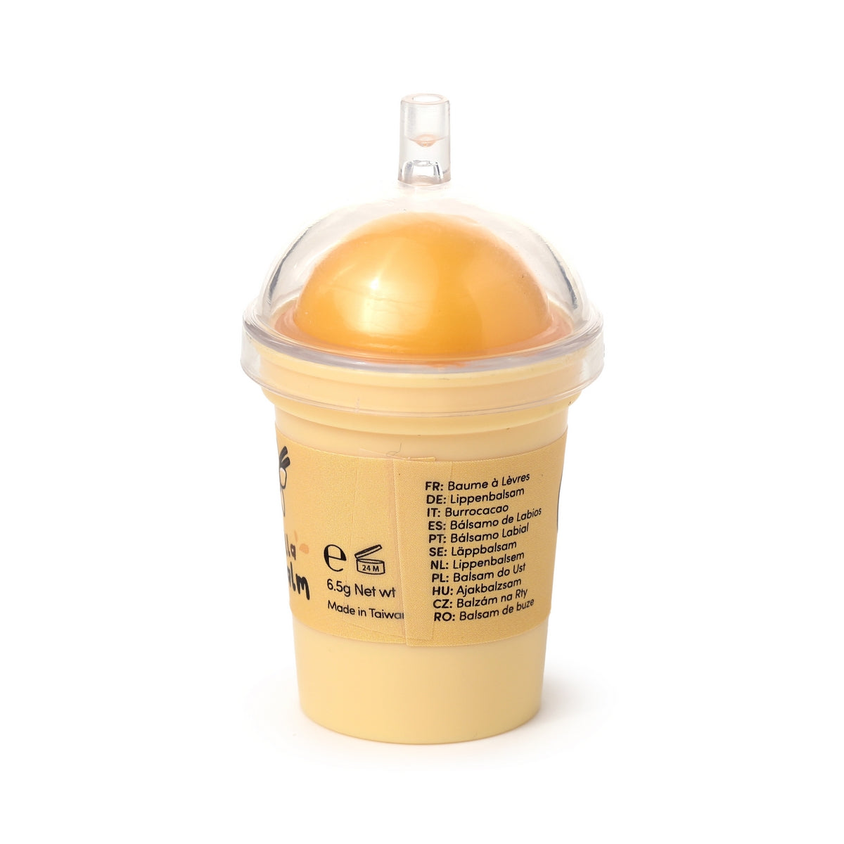 Foodiemals Lip Balm Bubble Tea Design 6.5cm - Assorted