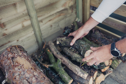 Heavy Duty Garden Log 150cm wide x 60cm deep Store by Churnet Valley - LSOP4X5