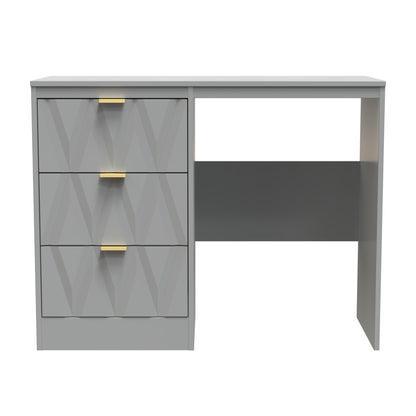 Las Vegas F Desk Grey 3 Drawers 97cm