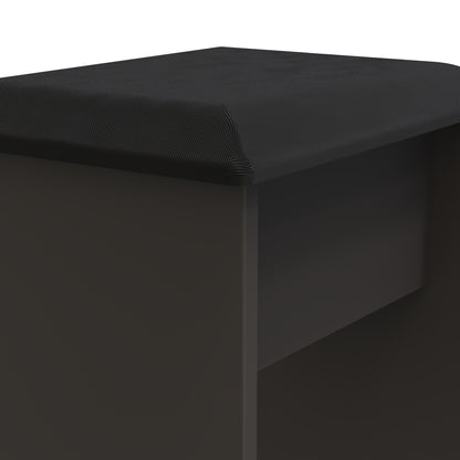 Las Vegas F Dressing Stool Dark Grey 51cm