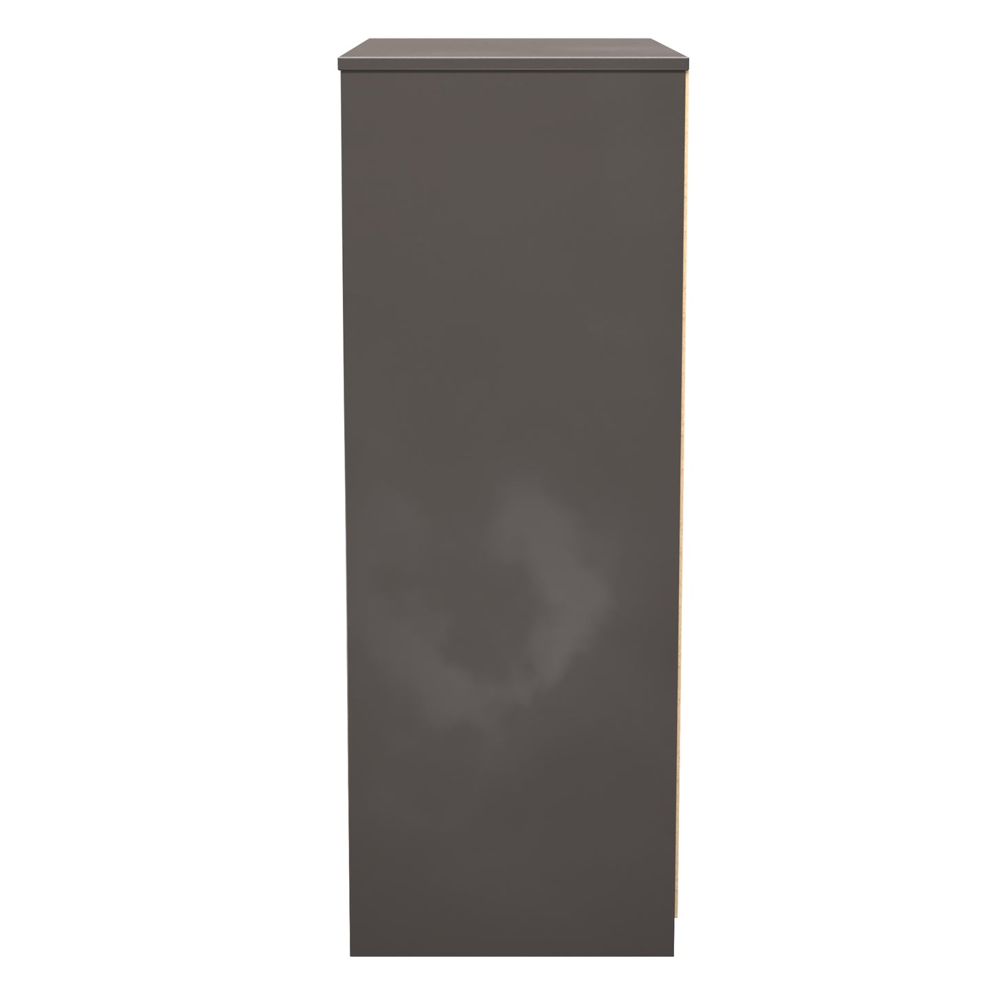 Las Vegas F Tall Chest of Drawers Dark Grey 4 Drawers 107cm