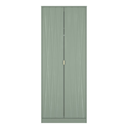 Las Vegas F Tall Wardrobe Not Applicable 2 Doors 1 Shelf 198cm