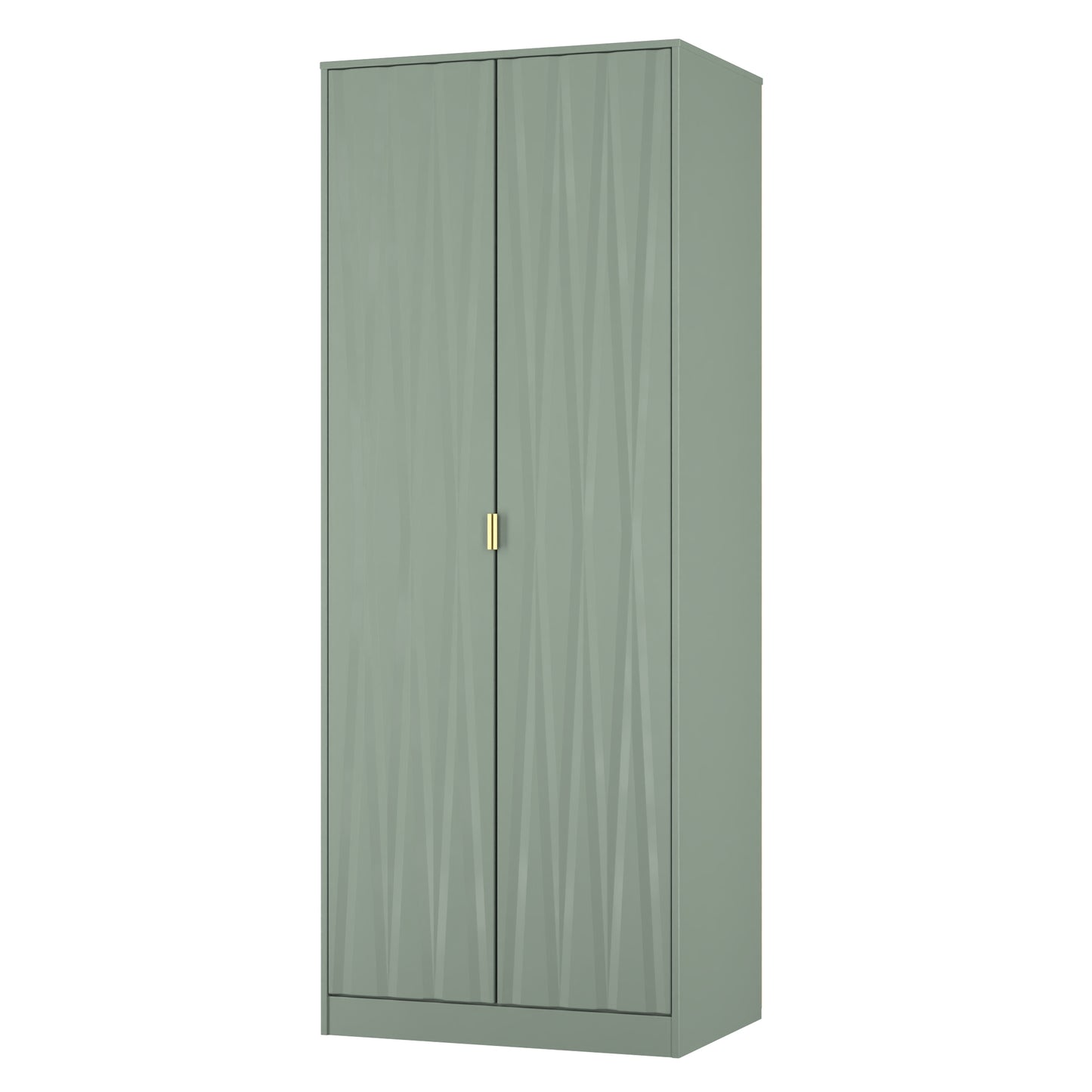 Las Vegas F Tall Wardrobe Not Applicable 2 Doors 1 Shelf 198cm