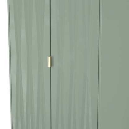 Las Vegas F Tall Wardrobe Not Applicable 2 Doors 1 Shelf 198cm
