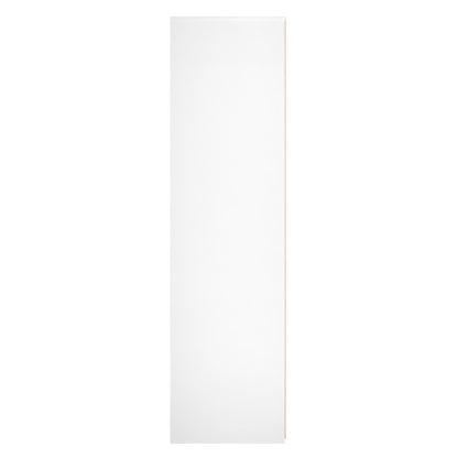 Las Vegas F Tall Wardrobe White 2 Doors 1 Shelf 198cm