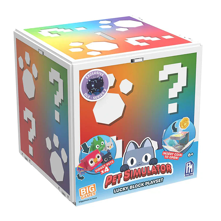 Pet Simulator Series 2 Lucky Block Playset