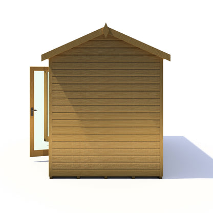 Shire Mayfield 5' 7" x 11' 8" Reverse Apex Summerhouse - Premium Dip Treated Shiplap