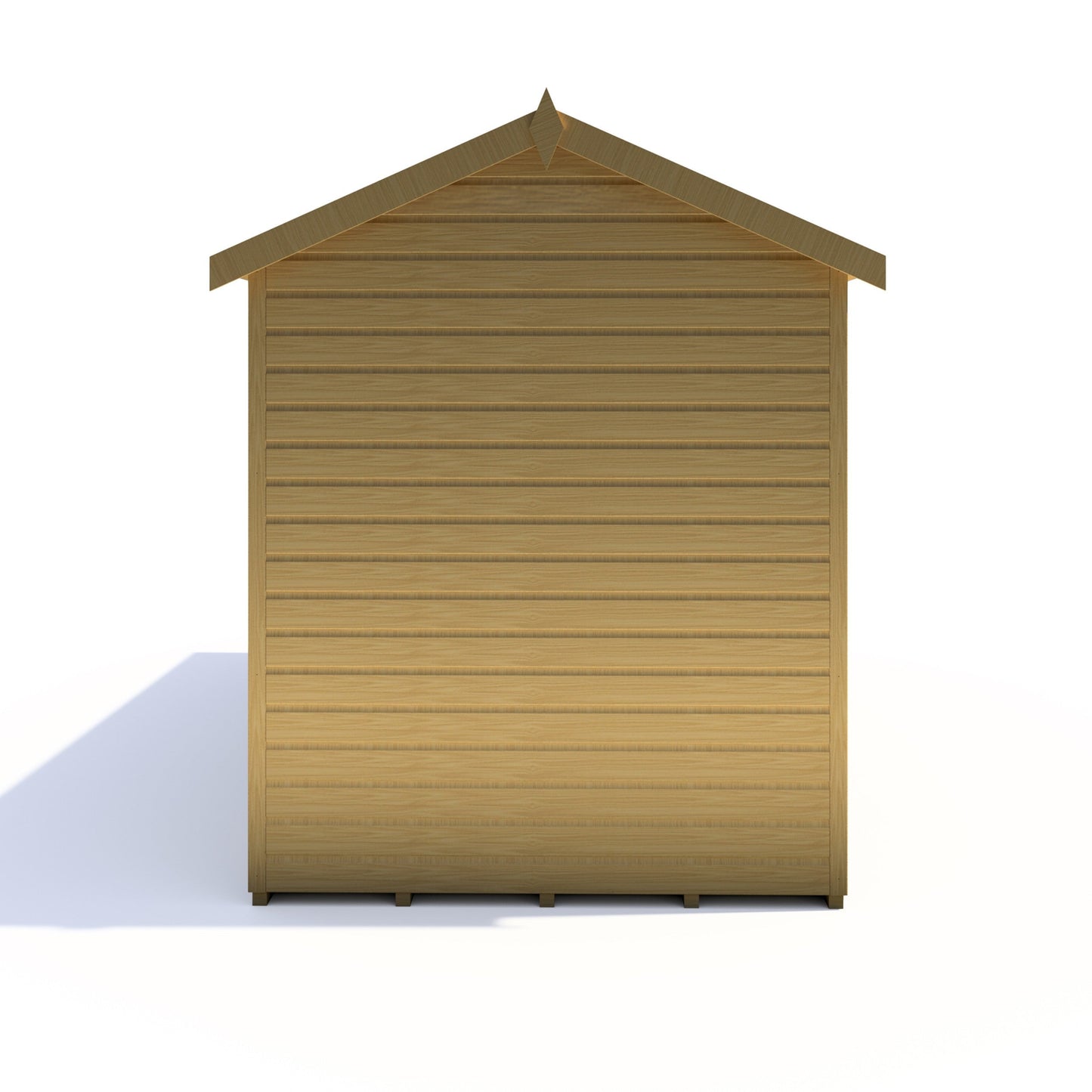 Shire Mayfield 5' 7" x 15' 7" Reverse Apex Summerhouse - Premium Dip Treated Shiplap