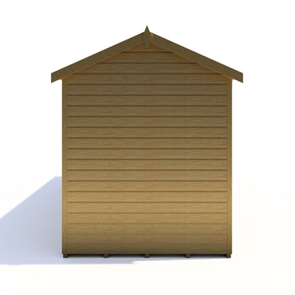 Shire Mayfield 5' 7" x 19' 6" Reverse Apex Summerhouse - Premium Dip Treated Shiplap