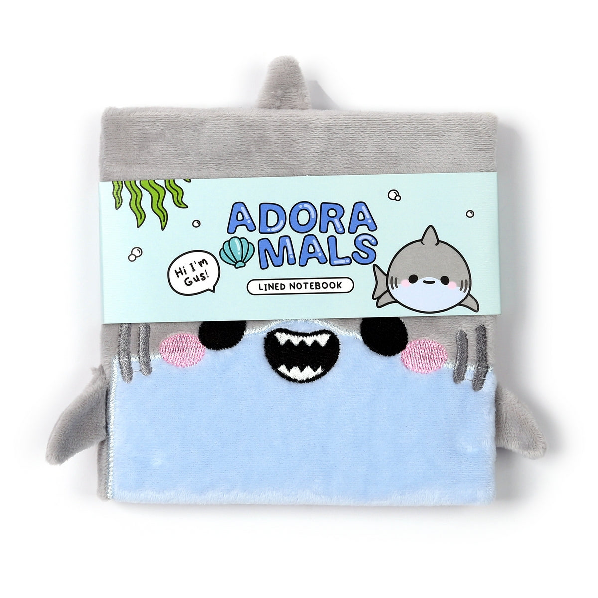 Adoramals Shark Plush Notebook