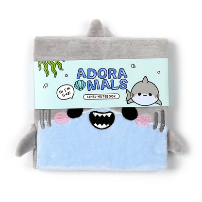 Adoramals Shark Plush Notebook