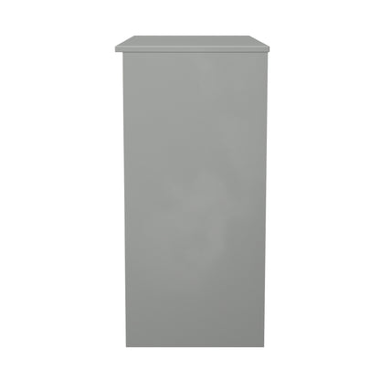Milan Desk Grey 3 Drawers 90cm