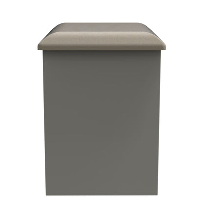 Milan Dressing Stool Grey 50cm