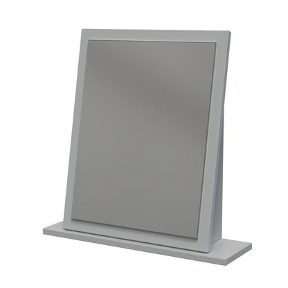 Milan Small Mirror  Grey 50cm
